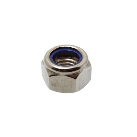 Zeskant Borgmoer (Waxed) - ISO 10511 - RVS A2