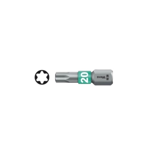 Binnenzeskant (Inbus) bit WERA BiTorsion 840-1 BTZ, 25 mm (1/4)
