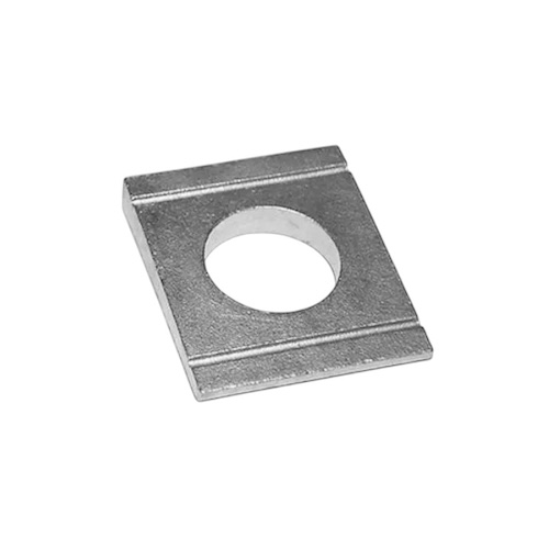 Hellingplaat 8% voor U-profiel - DIN 434 - Staal Elektrolytisch Verzinkt